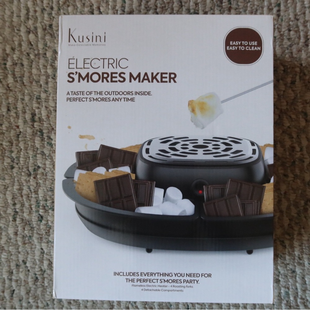 Kusini Electric S'mores Maker - Black